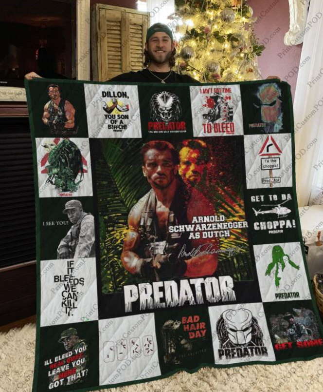 Predator For Fans Version 3D Quilt Blanket