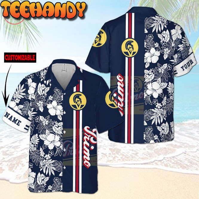 Primo Beer Personalized Hawaiian Shirt