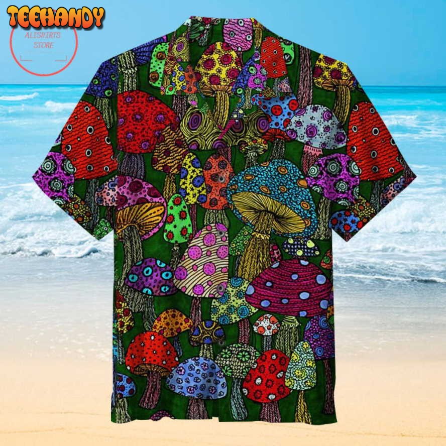 Psilocybin Mushroom Hawaiian Shirt