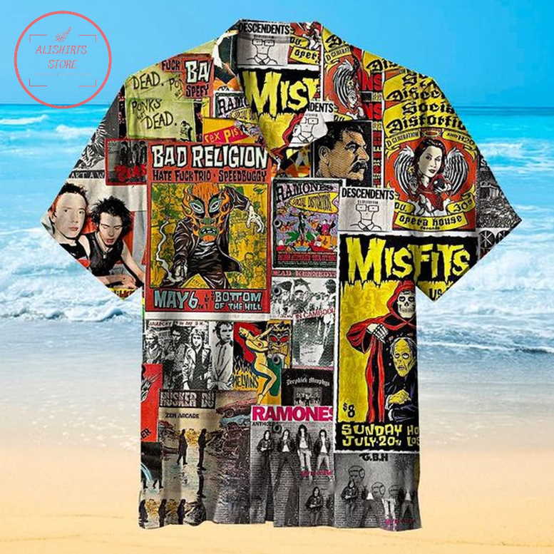 Punk Hazard Comic Hawaiian Shirt