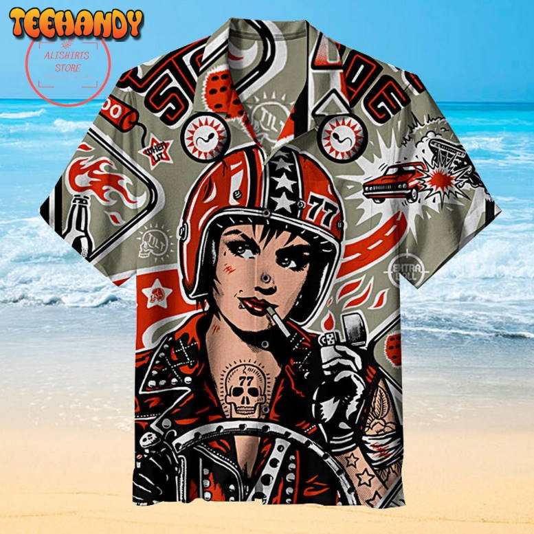 Queens of the Stone Age Pinball Hawaiian Shirt