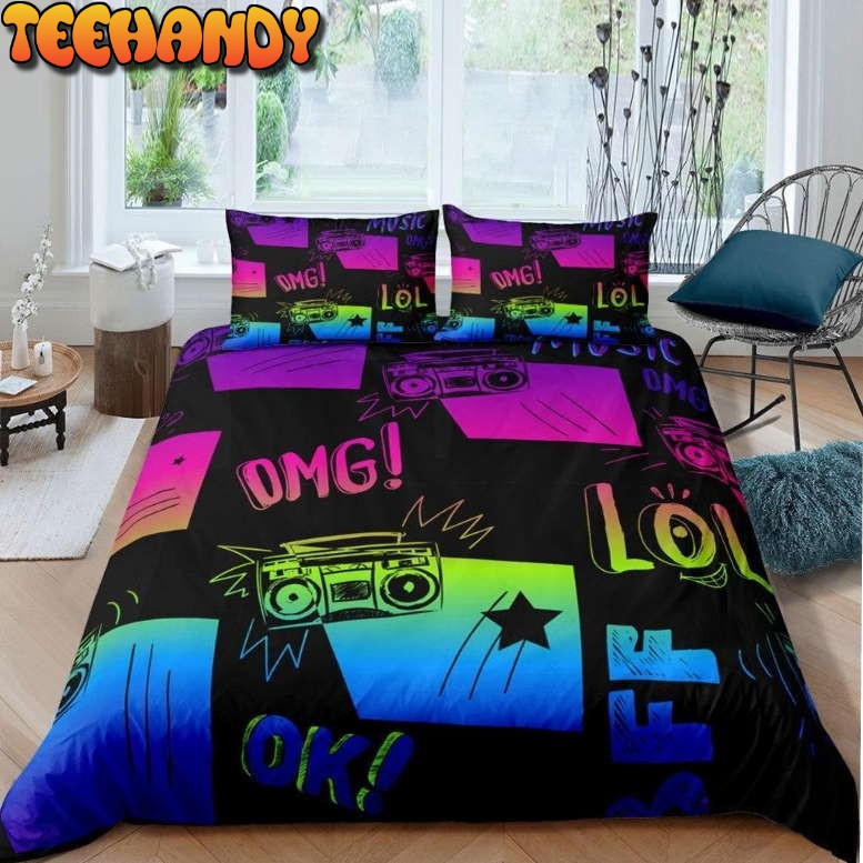 Radio Sound Omg Duvet Cover Bedding Set