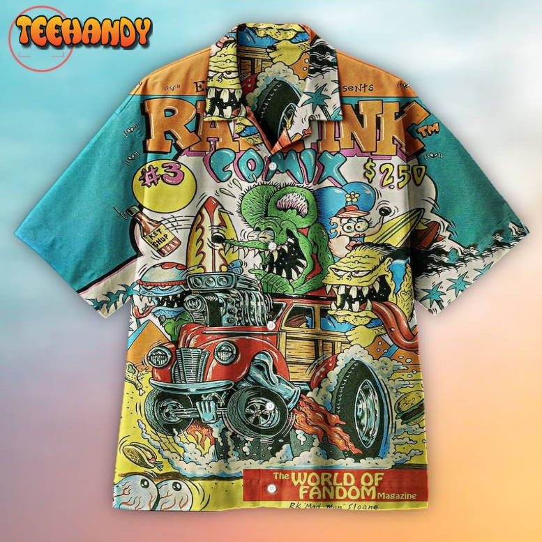 Rat Fink Hawaiian Shirt