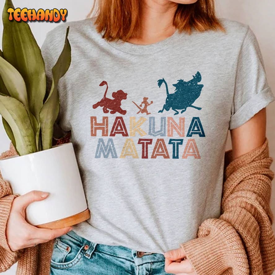 Retro Hakuna Matata Shirt Lion King Animal Kingdom Shirt