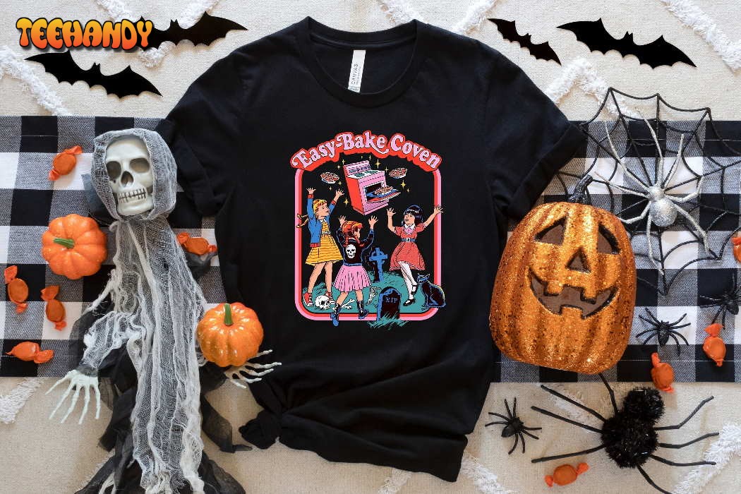 Retro Halloween Shirt, Easy Bake Coven Halloween Retro Vintage Halloween 90s Shirt