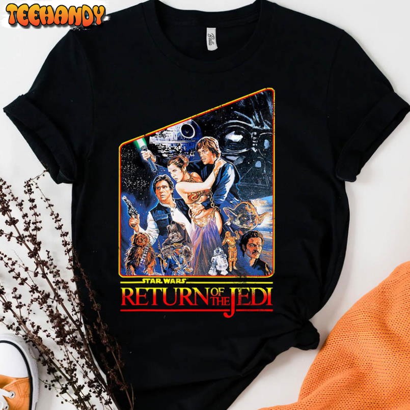 Return Of The Jedi 40th Anniversary 2023 Movie Shirt, Trendy Unisex Hoodie