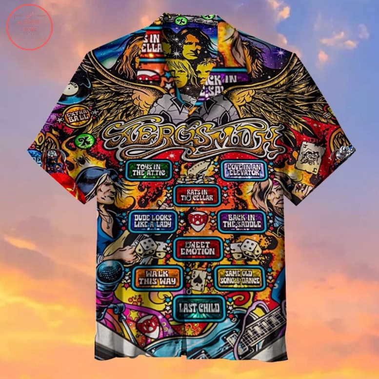 Rock Band Pinball Game 3D All Print Hawaiian Shirt