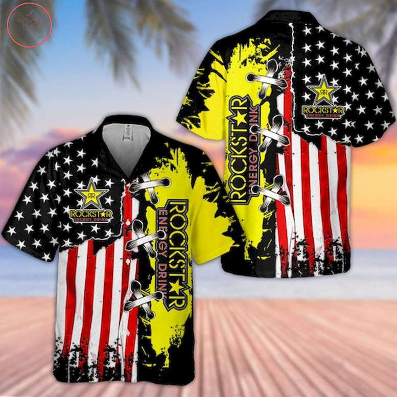 Rock Star Flag Hawaiian Shirt