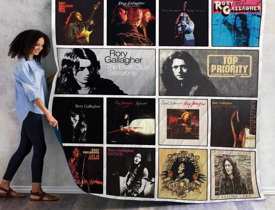 Rory Gallagher Best Albums 3D Customized Quilt Blanket