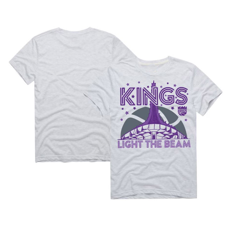 Sacramento Kings Unisex Light The Beam Hyper Local Tri-Blend T-Shirt