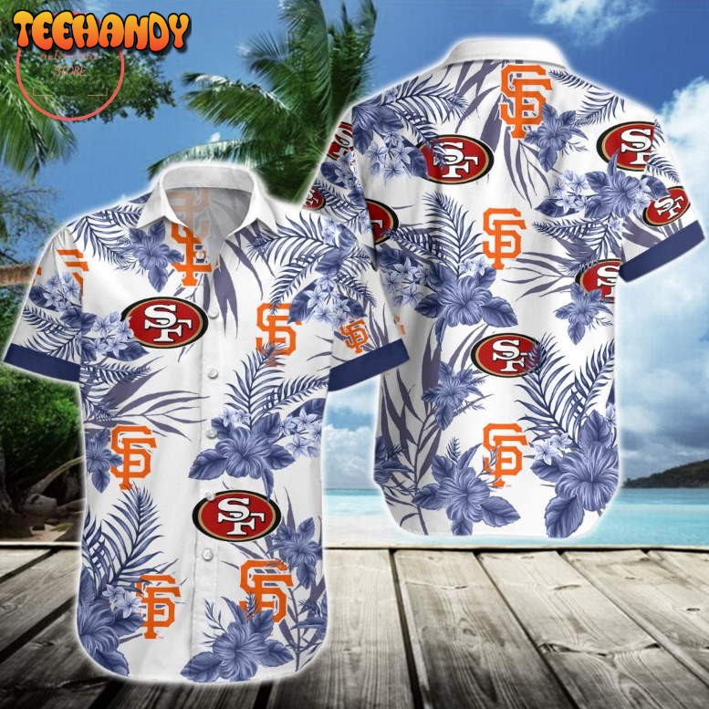 San Francisco Giants San Francisco 49ers Hawaiian Shirt