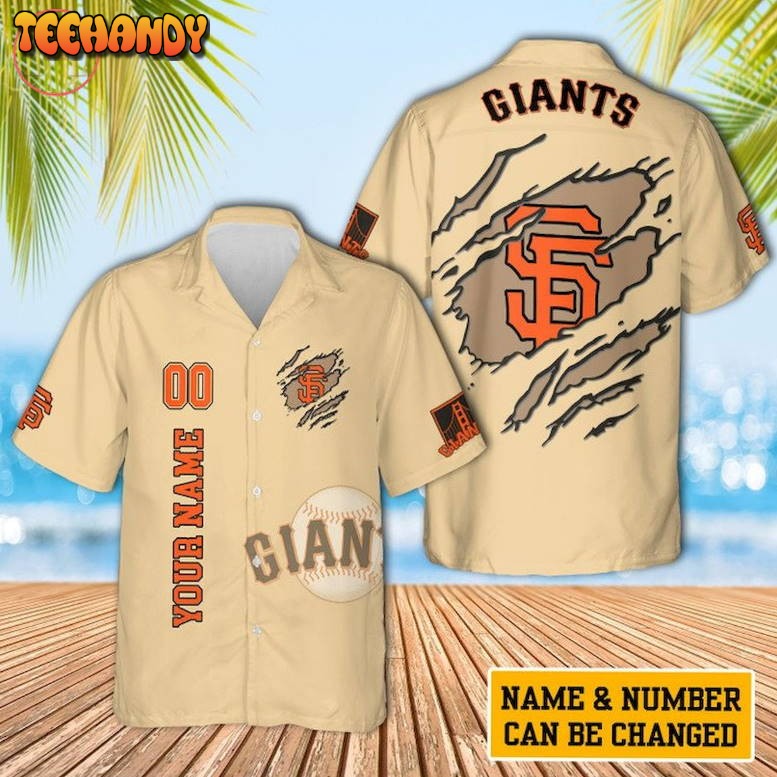 San Francisco Giants Unisex Custom Hawaiian Shirt