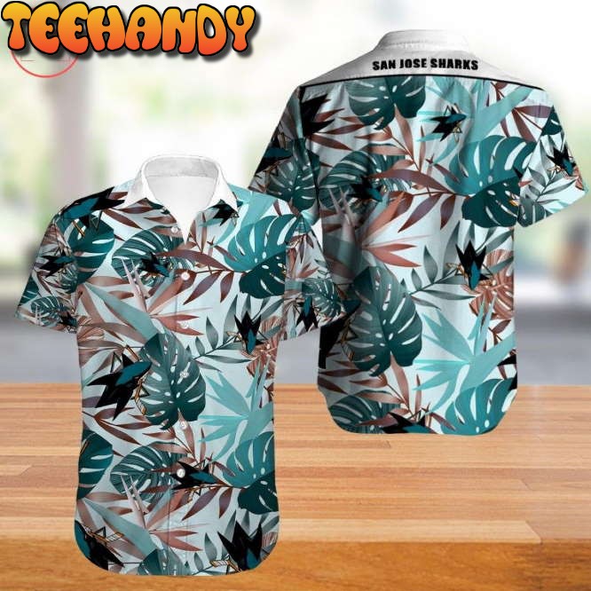 San Jose Sharks Hawaiian Shirt