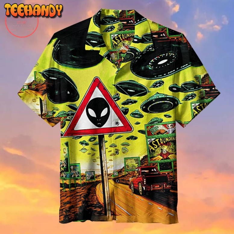 Saucer Country Hawaiian Shirt