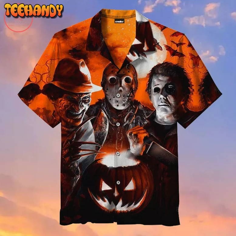 Scary Halloween Hawaiian Shirt