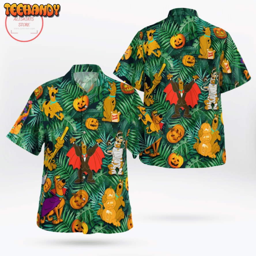 Scooby Doo Halloween Hawaiian Shirts