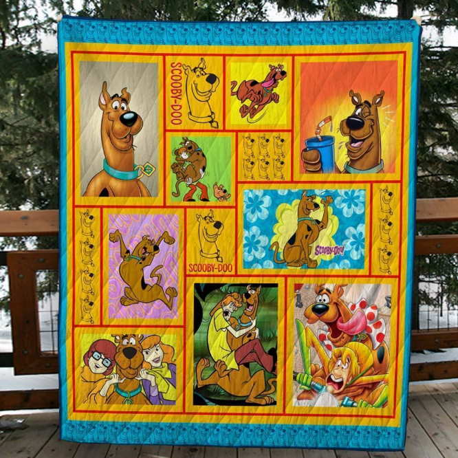 Scoobydoo 3D Customized Quilt Blanket