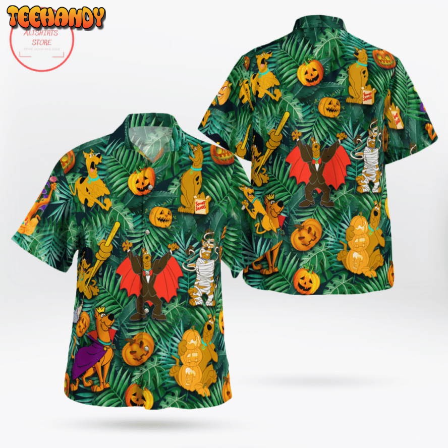 Scoobydoo Dog Halloween Hawaiian Shirt