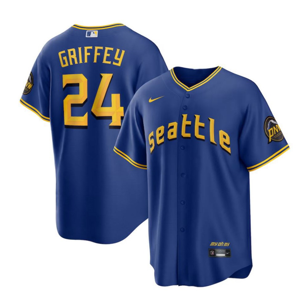 Seattle Mariners Ken Griffey Jr. Royal 2023 City Connect Replica Player Jersey