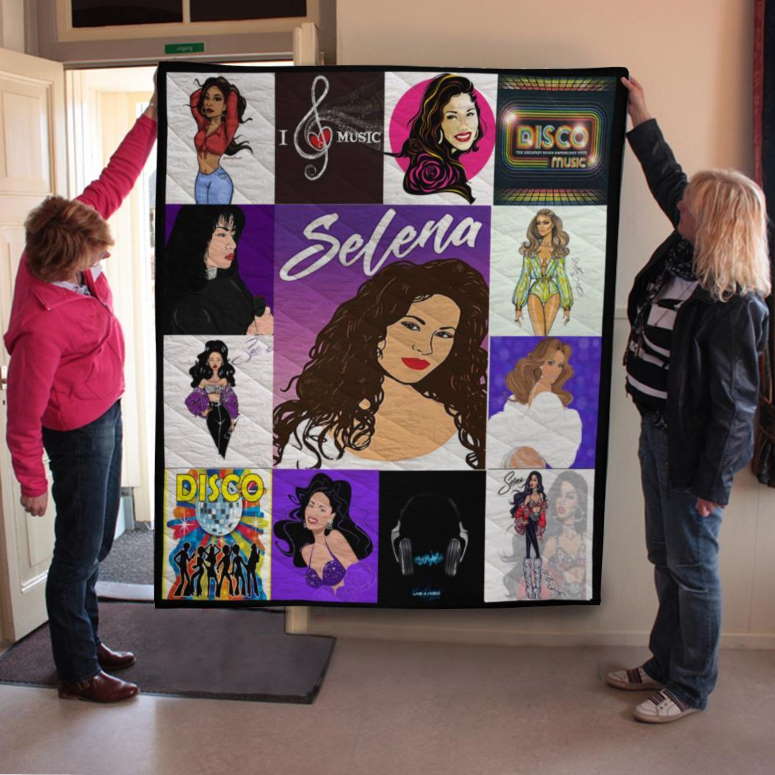 Selena Quintanillaprez 3D Customized Quilt Blanket