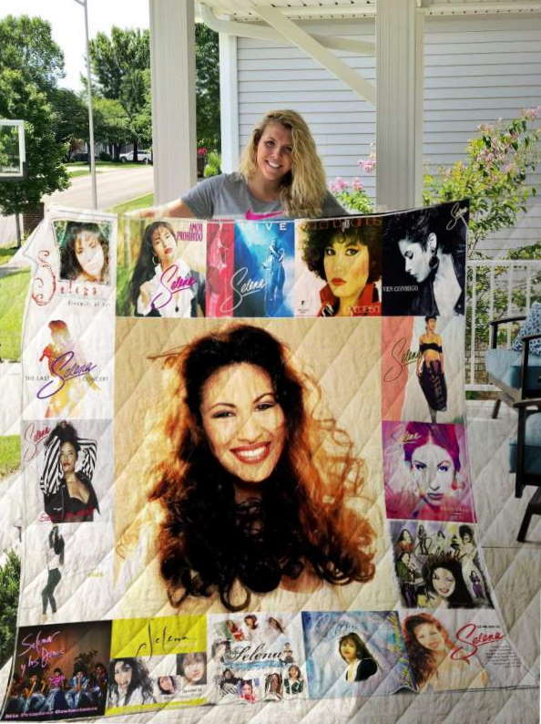 Selena Style Two 3D Customized Quilt Blanket