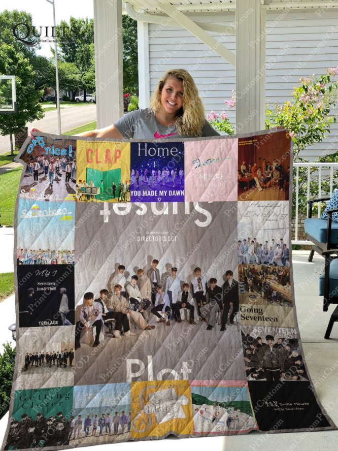 Seventeen Albums For Fans Version 3D Quilt Blanket