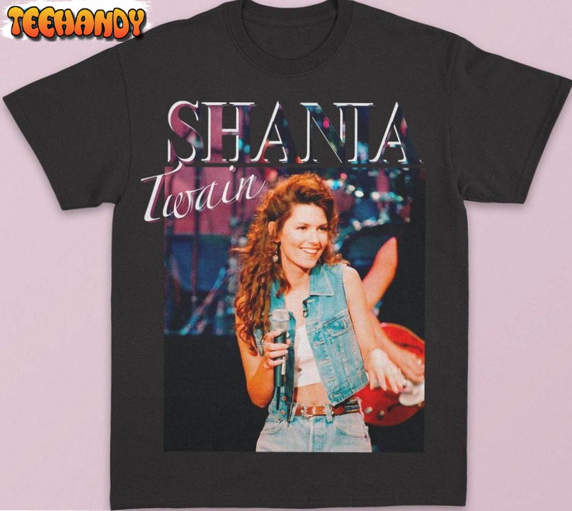 Shania Twain Shirt, Singer Music Sweatshirt Unisex Hoodie