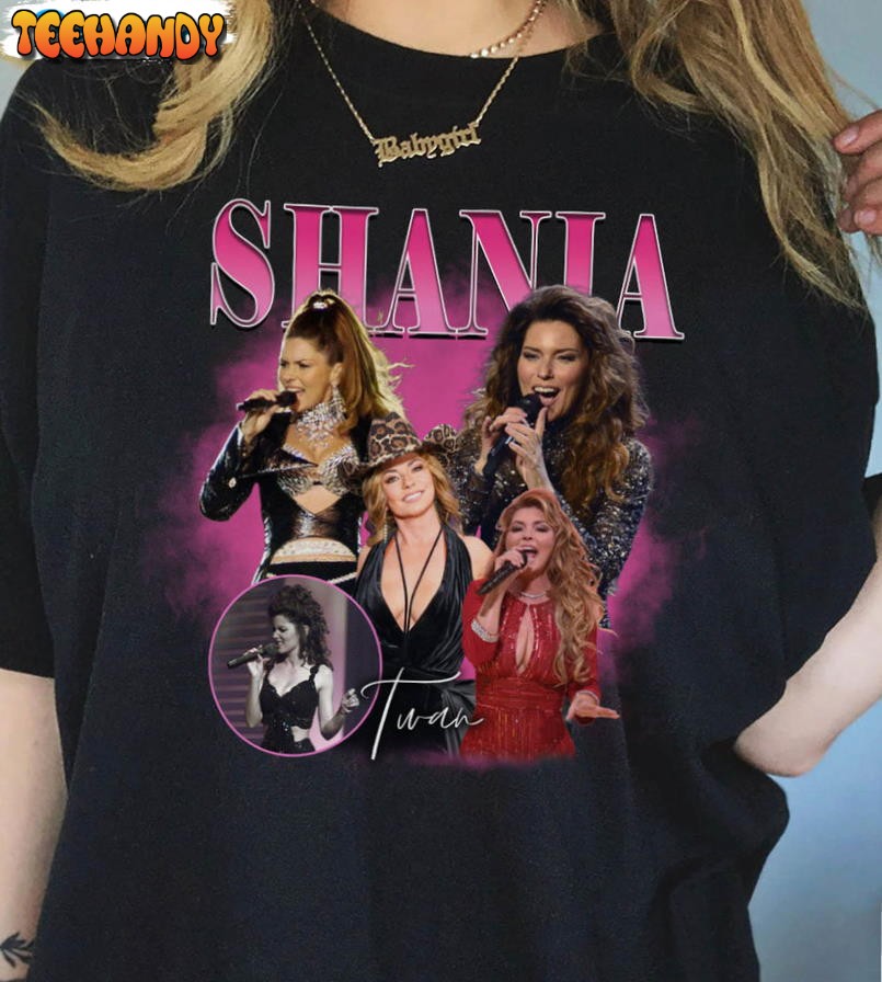 Shania Twain Shirt, Vintage Unisex Hoodie