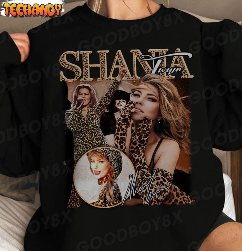 Shania Twain Trending Shirt, Shania Music Sweashirt