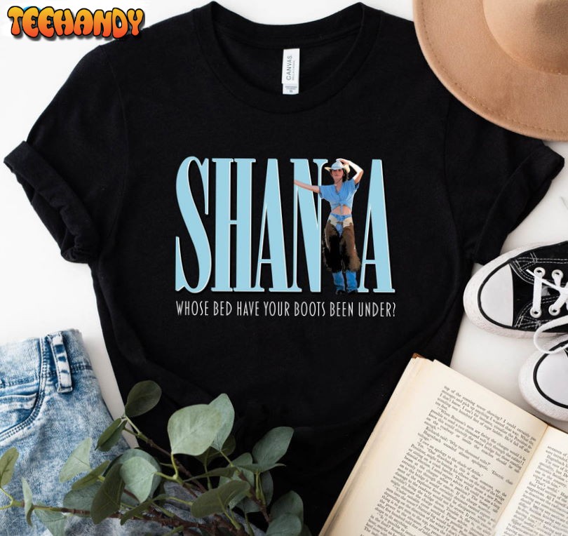 Shania Twain Trendy Shirt, Vintage Short Sleeve Unisex Hoodie