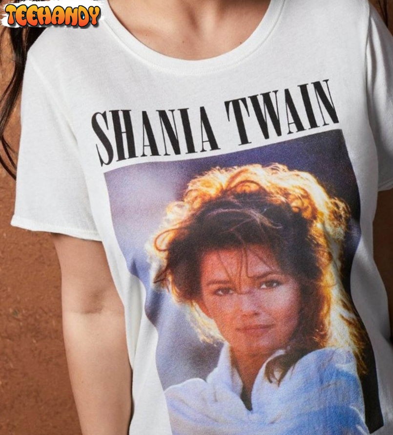 Shania Twain Vintage Shirt, Trendy Shania Twain Unisex T-shirt