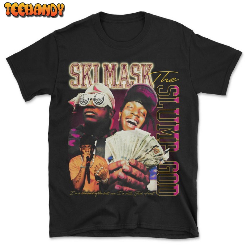 Ski Mask The Slump God Shirt, Hip Hop Rap Vintage Unisex T-shirt