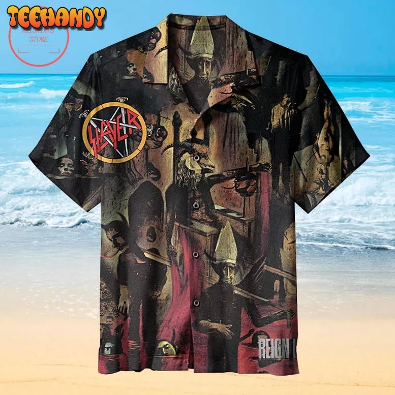 Slayer Angel of Death Hawaiian Shirt