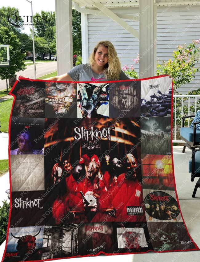 Slipknot Albums For Fans Version 3D Quilt Blanket