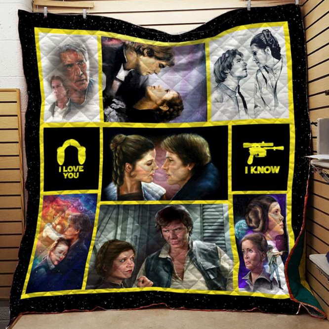 Solo Leia For Fans Star Wars 3D Customized Quilt Blanket