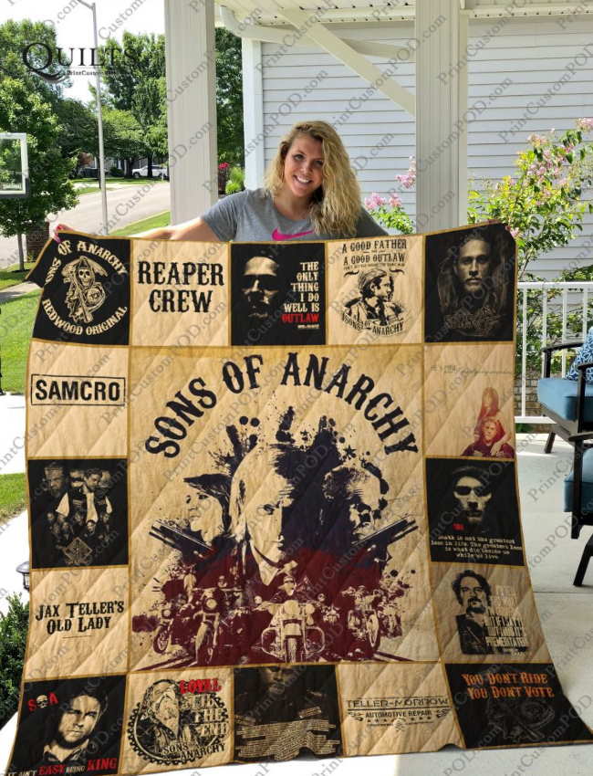 Sons Of Anarchy For Fans 3D Quilt Blanket
