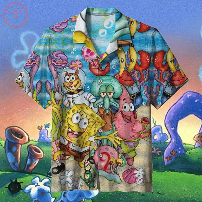 SpongeBob SquarePants Hawaiian Shirt