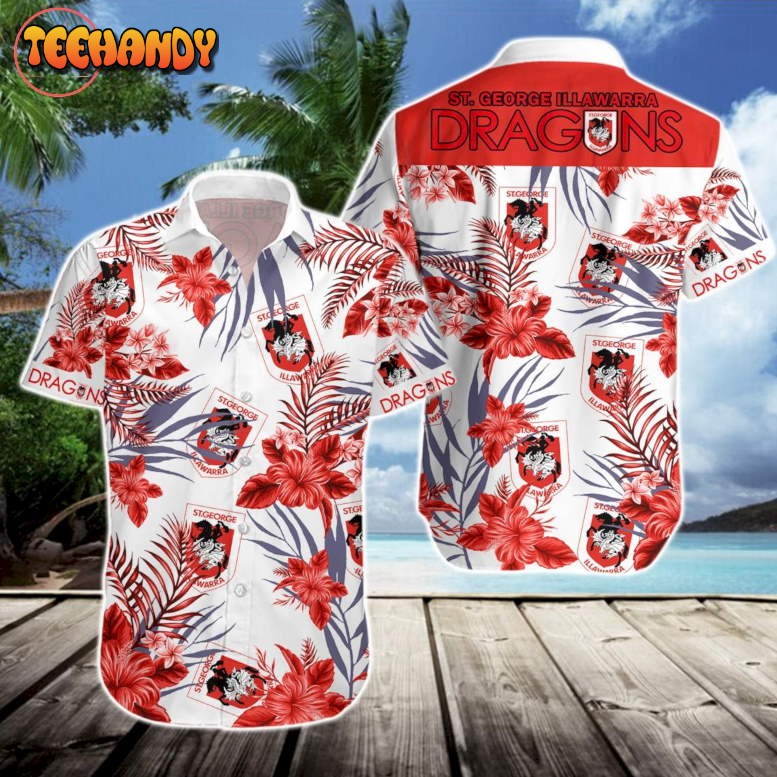 St. George Illawarra Dragons Hawaiian Shirt