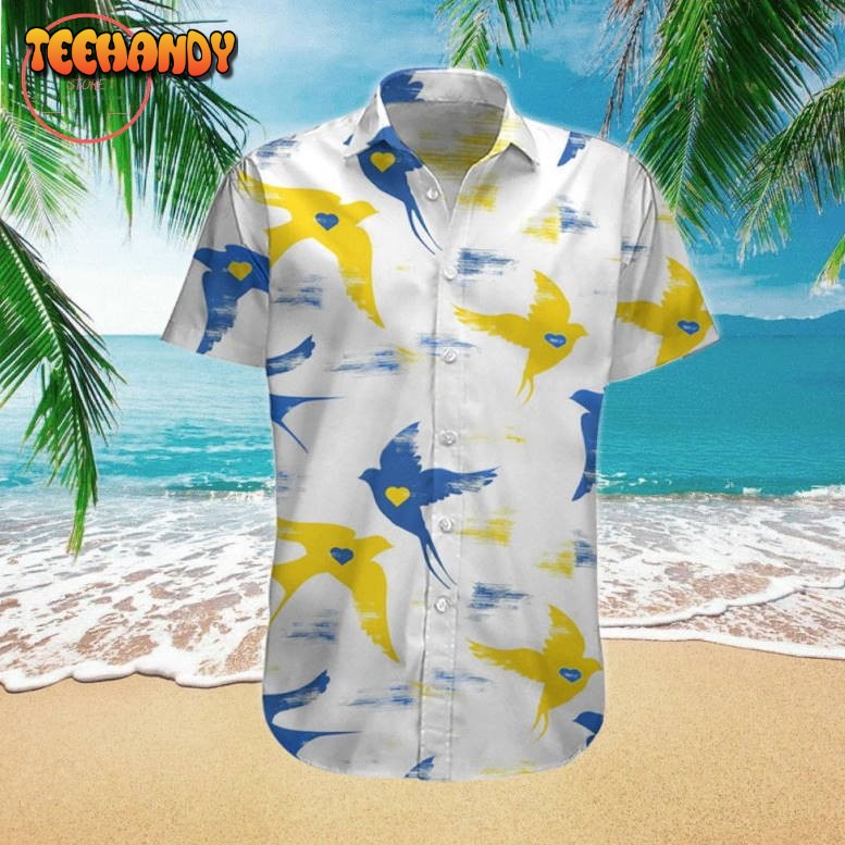 Stand With Ukraine Pray For Peace Ukrainian Hawaiian Shirt