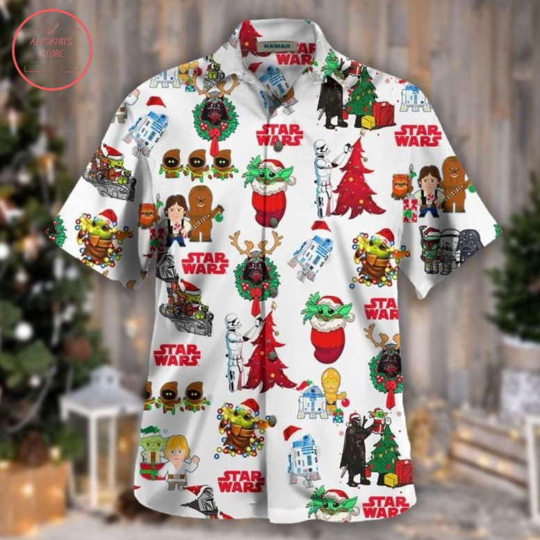 Star Wars Christmas Hawaiian Shirt