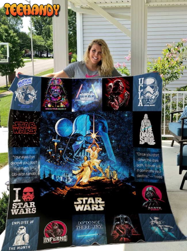 Star Wars Style 3D Quilt Blanket