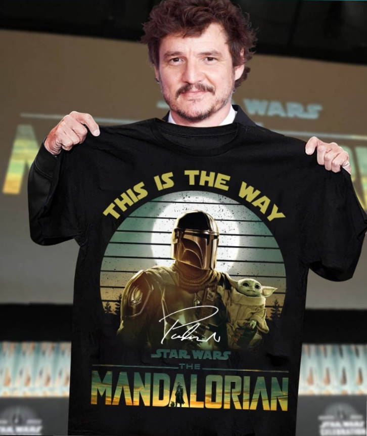 Star Wars The Mandalorian Shirt Mandalorian And Baby Yoda Shirt