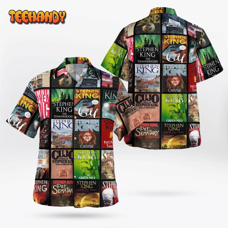 Stephen king Hawaiian movie shirt