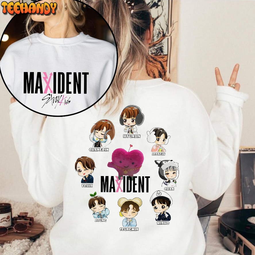 Stray Kids Maxident Sweatshirt, Maxident New Album Shirt