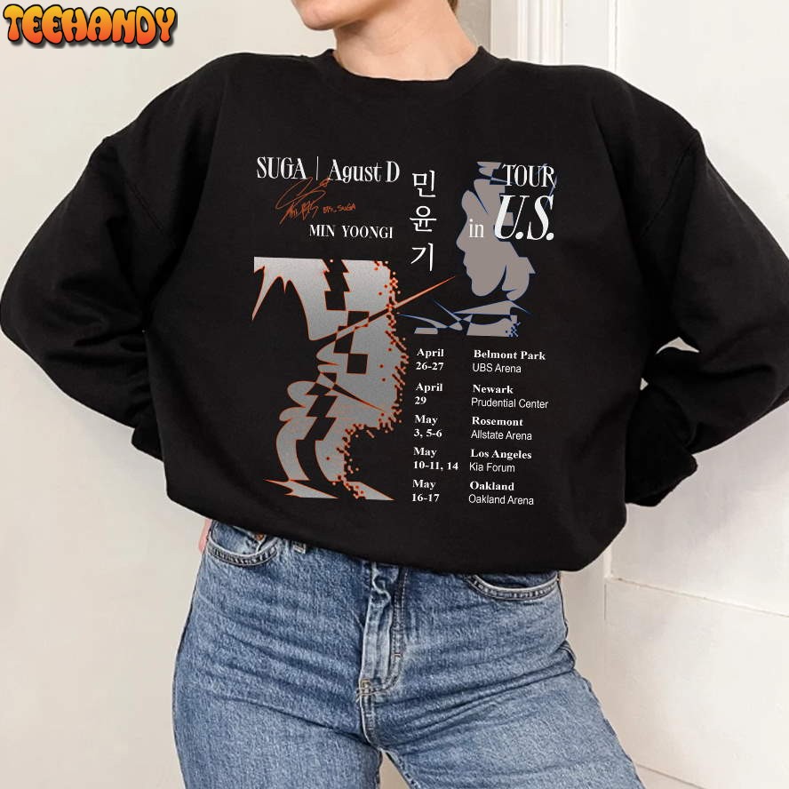 SUGA Agust D Tour 2023 Shirt, Agust D Min Yoongi Shirt