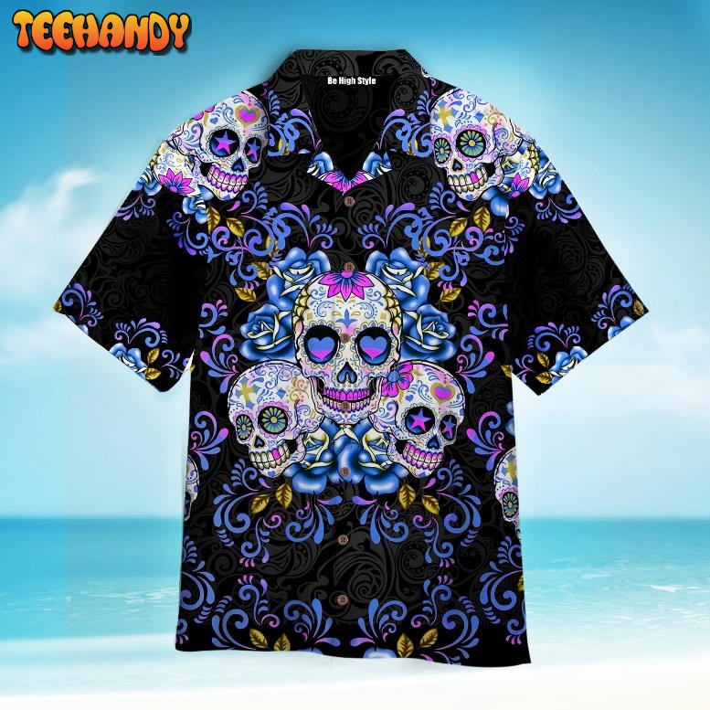 Sugar Skull Hawaiian Shirt