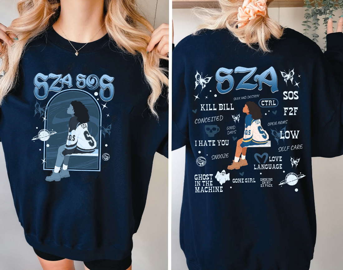 SZA Shirt, Sza – Good Days Graphic SOS Tour 2023 Shirt