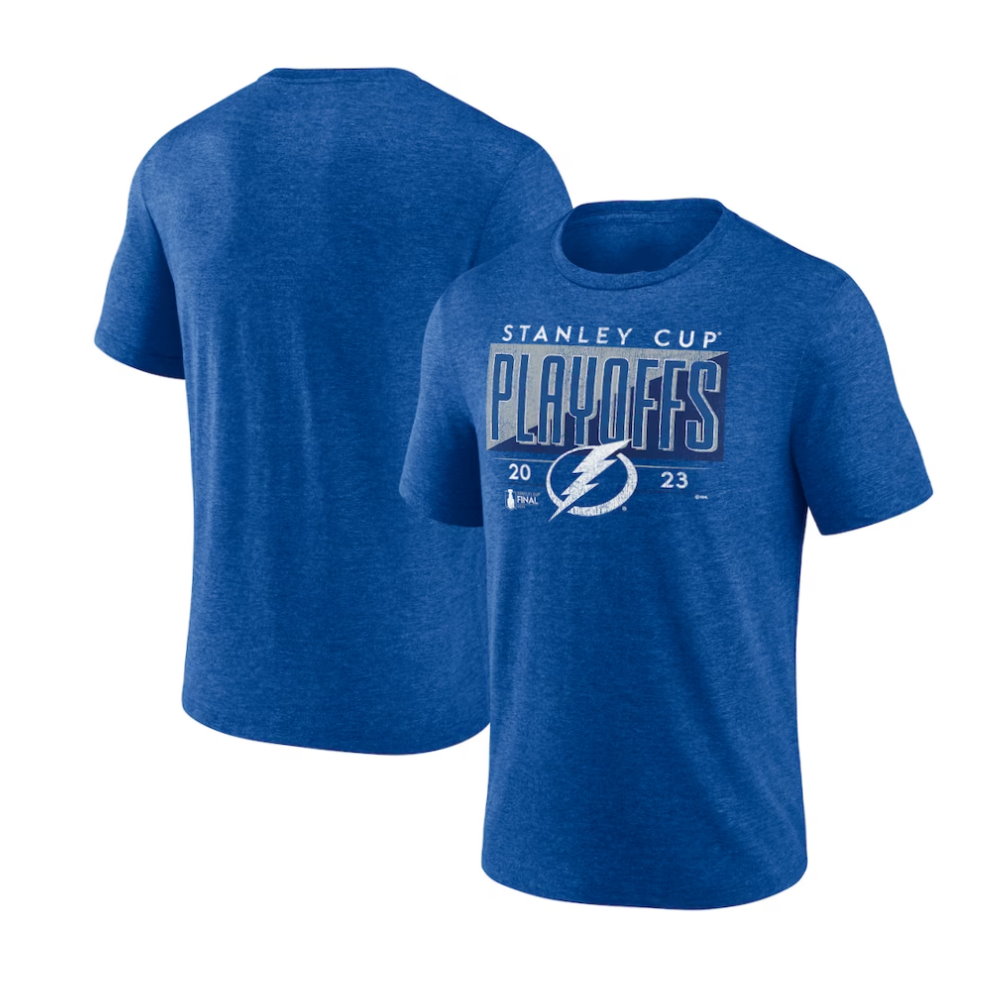 Tampa Bay Lightning 2023 Stanley Cup Playoffs Tri-Blend T-Shirt