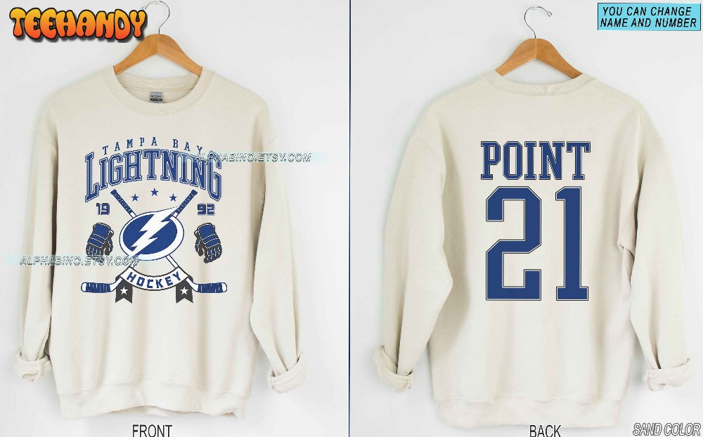 Tampa Bay Lightning Sweatshirt  Brayden Point Sweatshirt