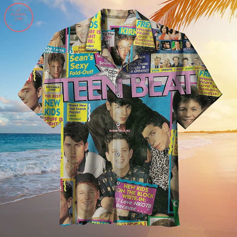 Teen Beat Magazine Hawaiian Shirt